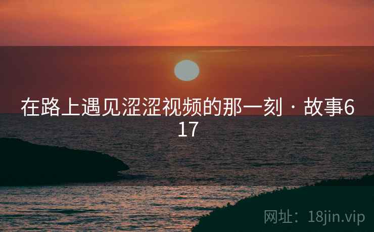 在路上遇见涩涩视频的那一刻 · 故事617