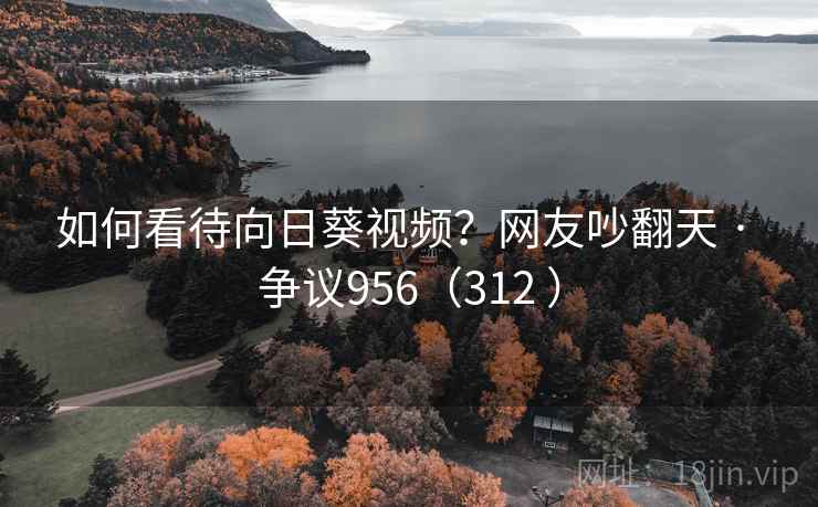 如何看待向日葵视频?网友吵翻天 · 争议956(312 ) 如何看待向日葵视频?网友吵翻天 · 争议956(312 )